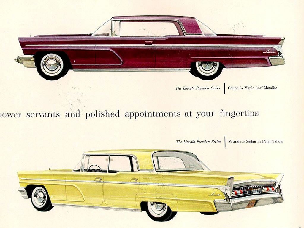 1960 Lincoln Brochure Page 8